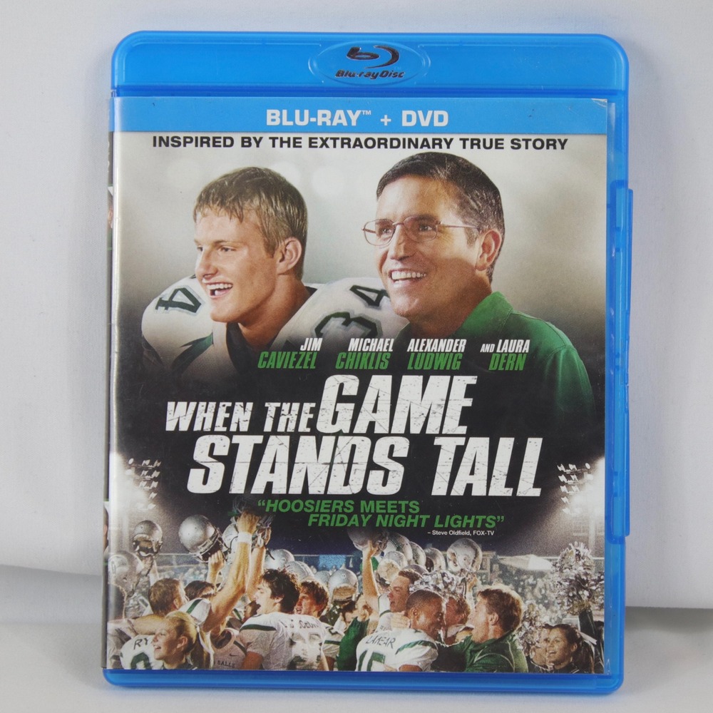 When the Game Stands Tall Blu-ray DVD Movie